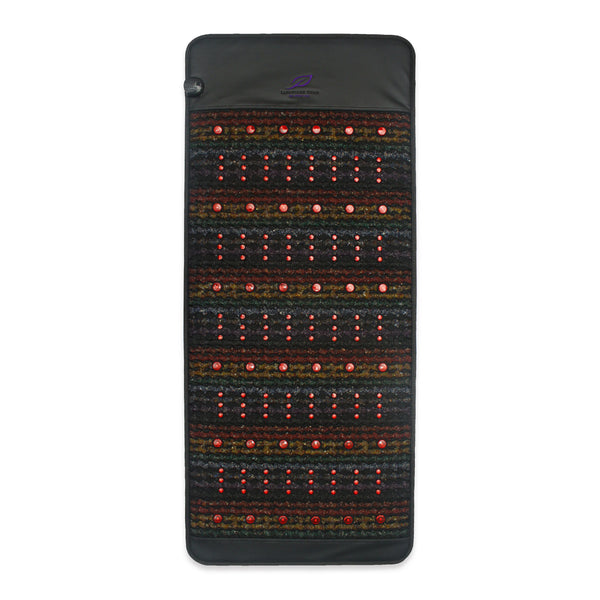 Luxuryade B190 Pemf FlR Infrared Heating Mat Crystal Amethyst Therapy Heating Photon Red Light PEMF Infrared Massage Mattress